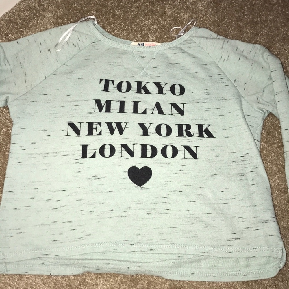 H&M Tokyo Milan New York London Sweater